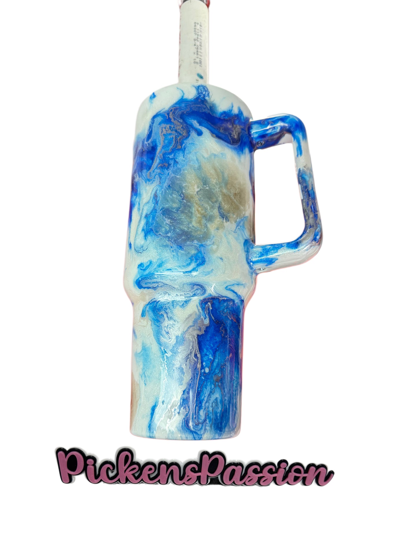 40 oz Blue Marble