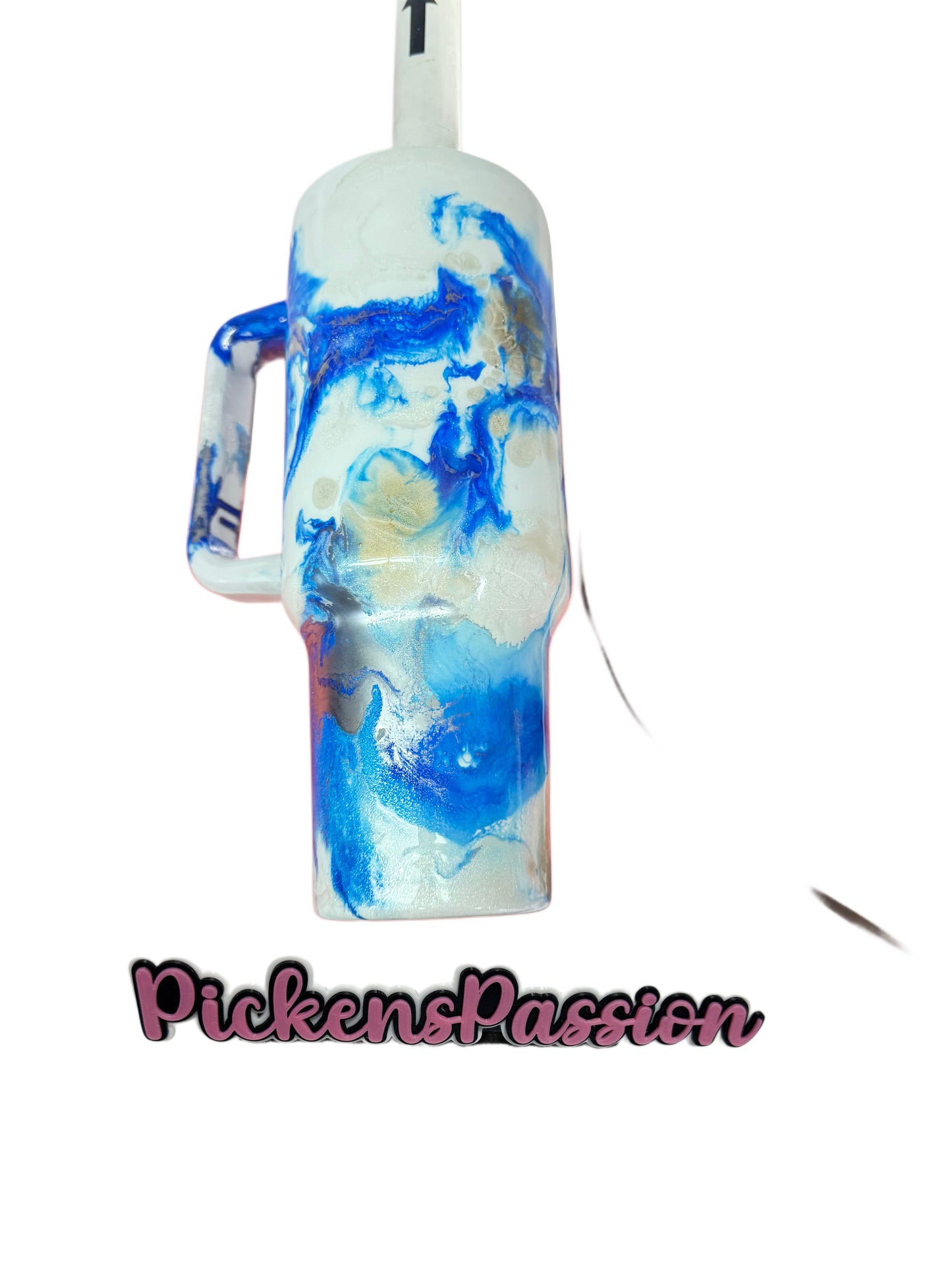 40 oz Blue Marble