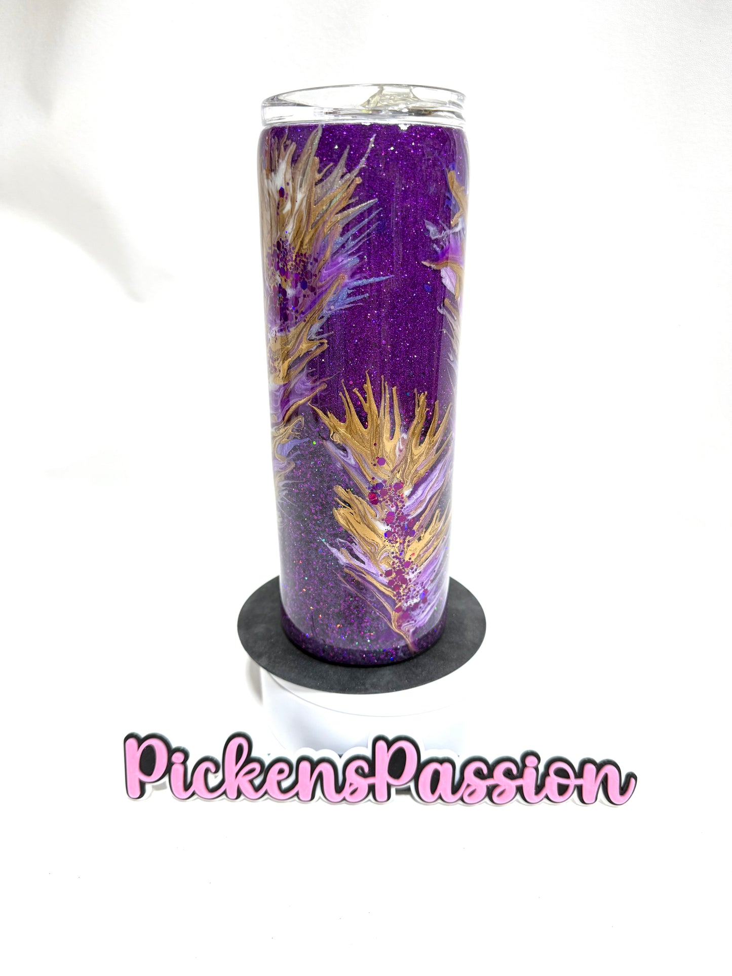 20 Oz Purple Feather