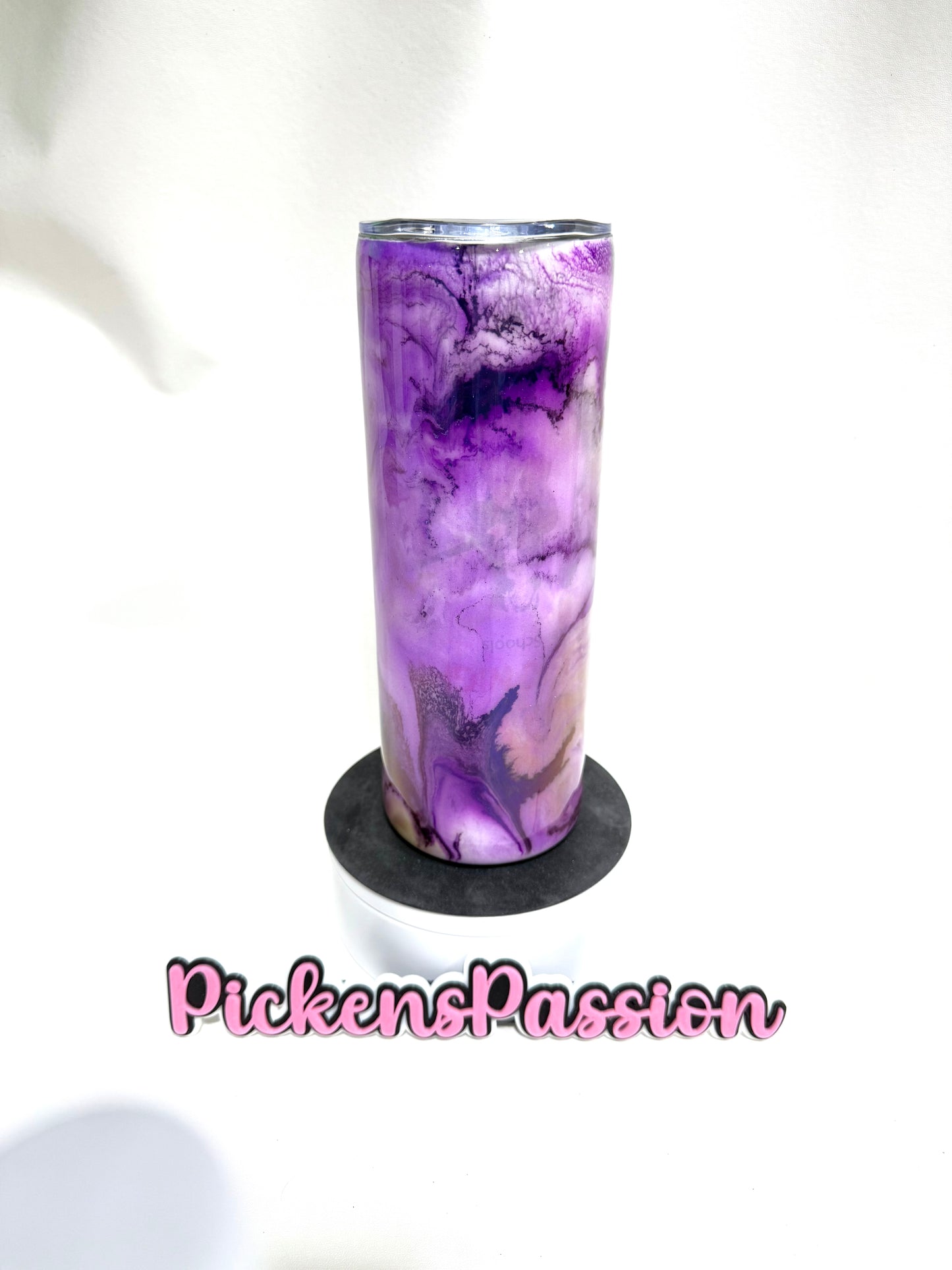 20Oz Purple Ink Swirl with Glow (Copy)