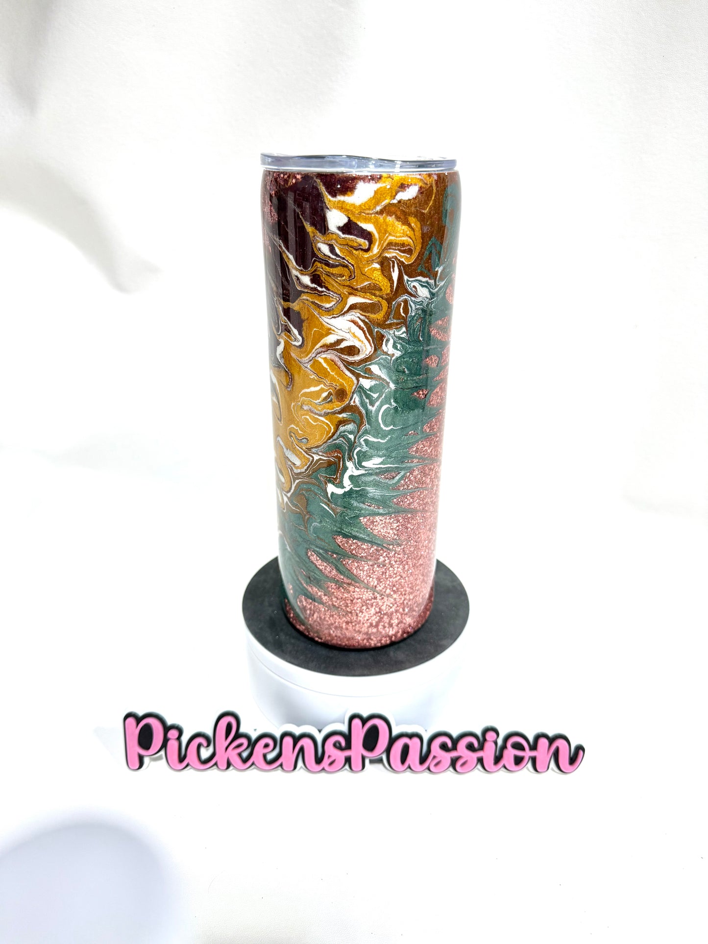20 Oz Glitter Base Fall Color Bougie Stinger
