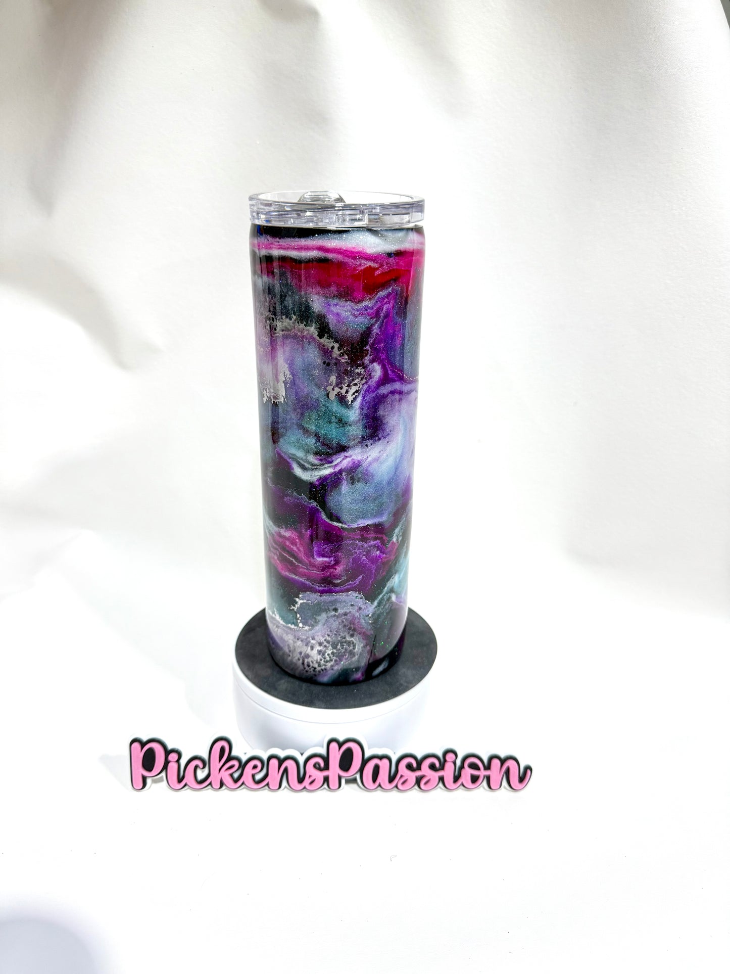 30 OZ Multi-Color Ink Swirl