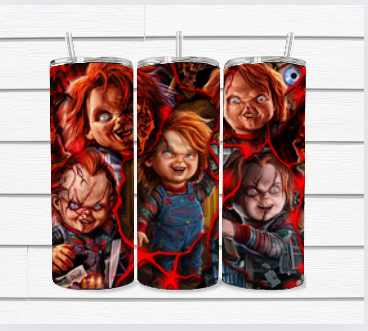20 Oz Thrills and Chills Tumblers