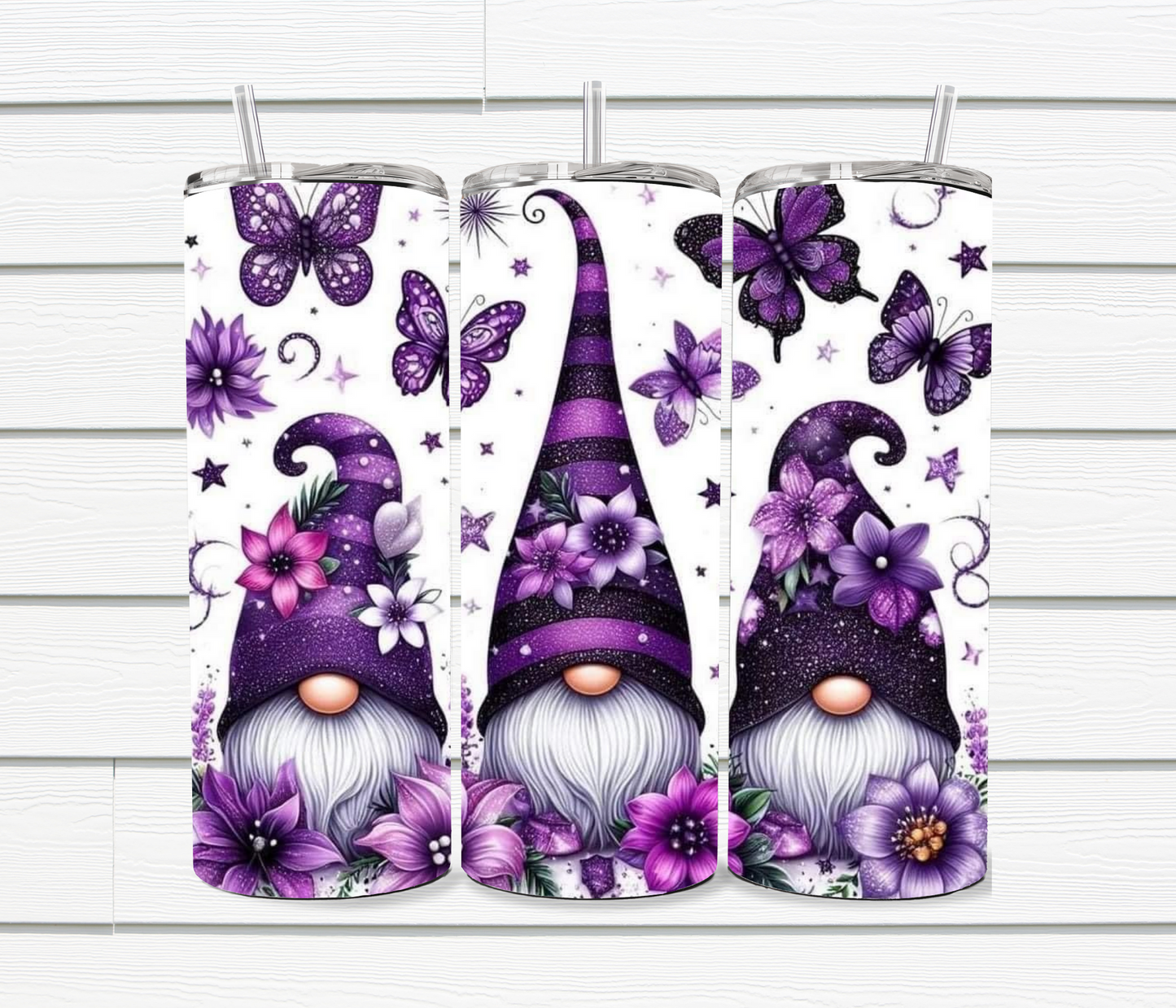 20 Oz Gnome Sublimated Tumbler Collection