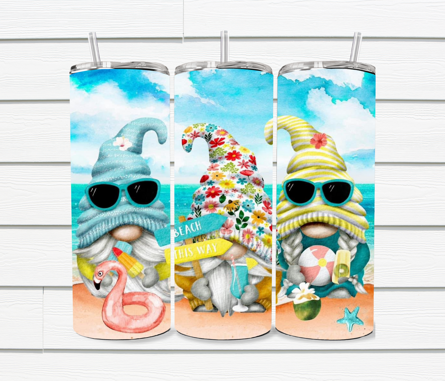 20 Oz Gnome Sublimated Tumbler Collection