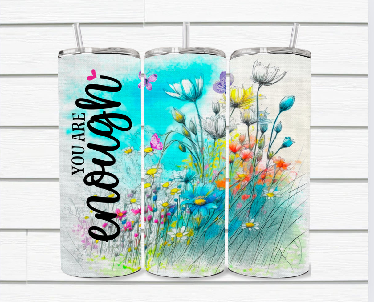 20 Oz Affirmation Sublimation Tumbler