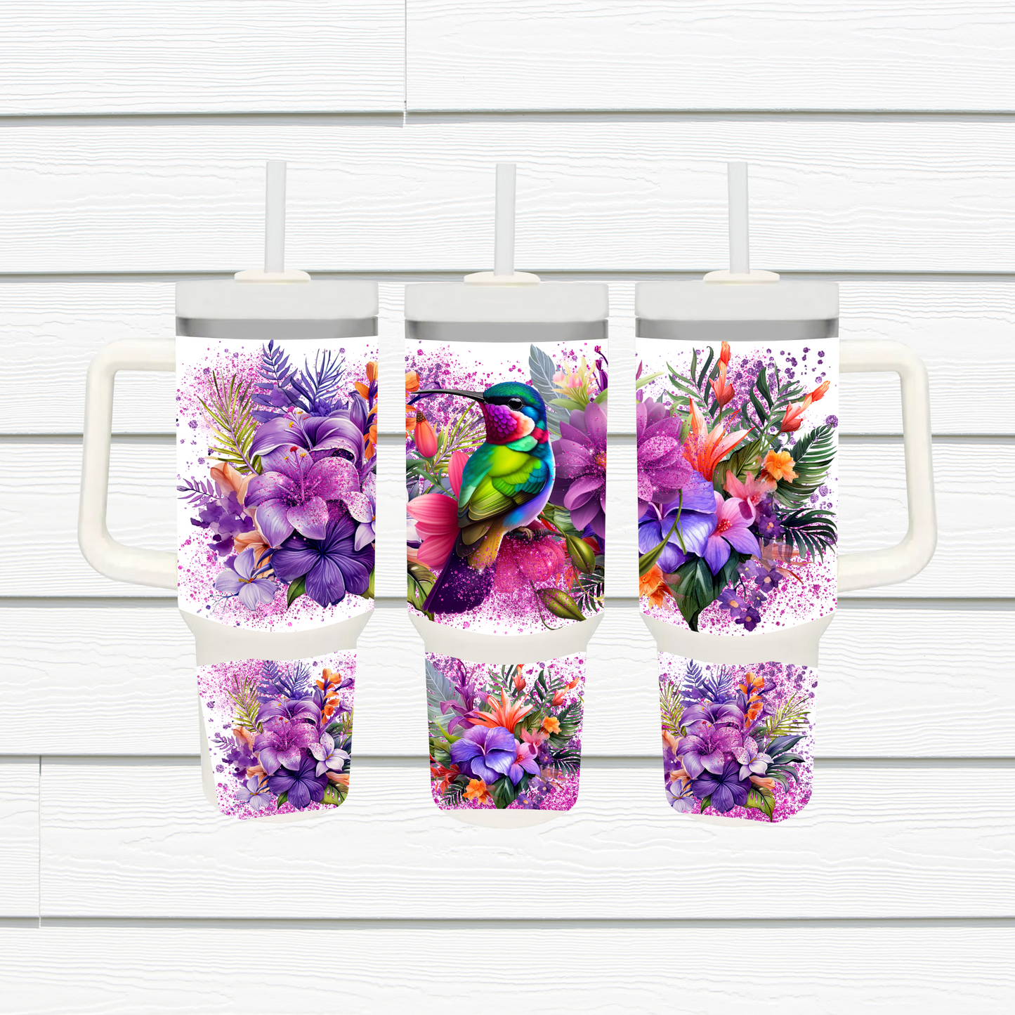 40 Oz Hummingbird Sublimated Tumblers