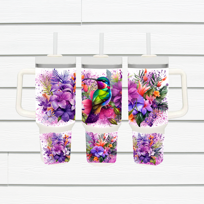 40 Oz Hummingbird Sublimated Tumblers