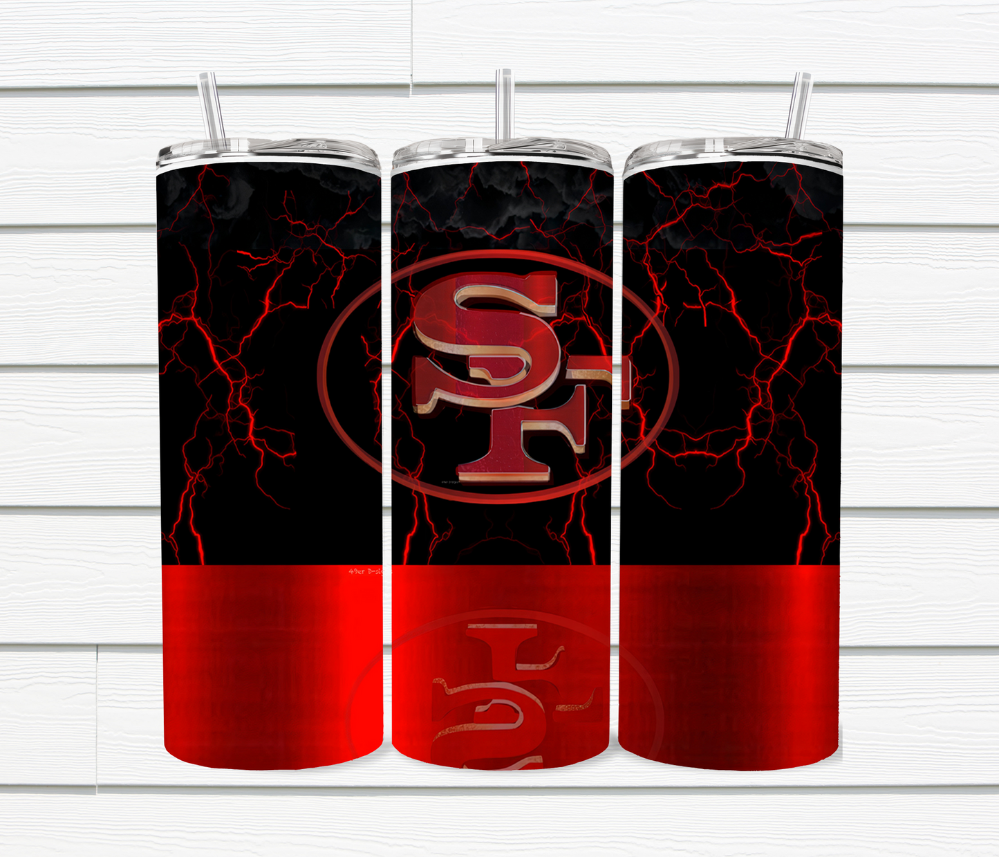 20 Oz SF 49ers Sublimated Tumblers