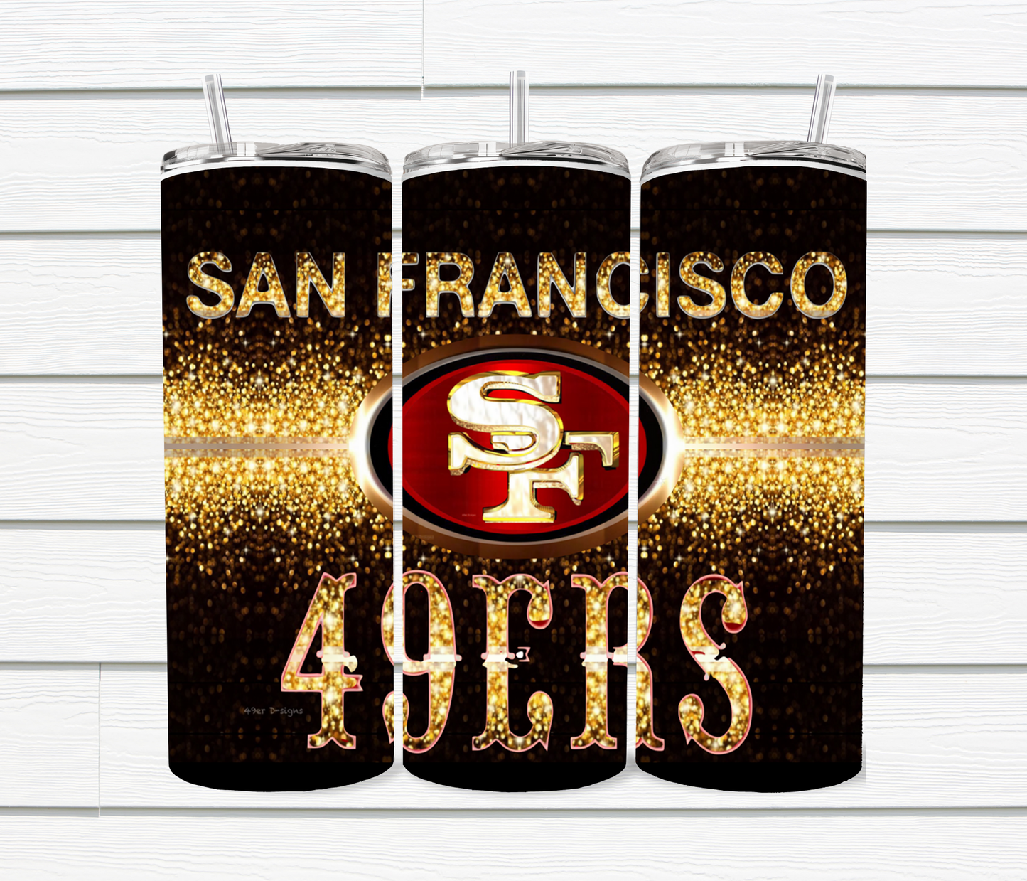 20 Oz SF 49ers Sublimated Tumblers