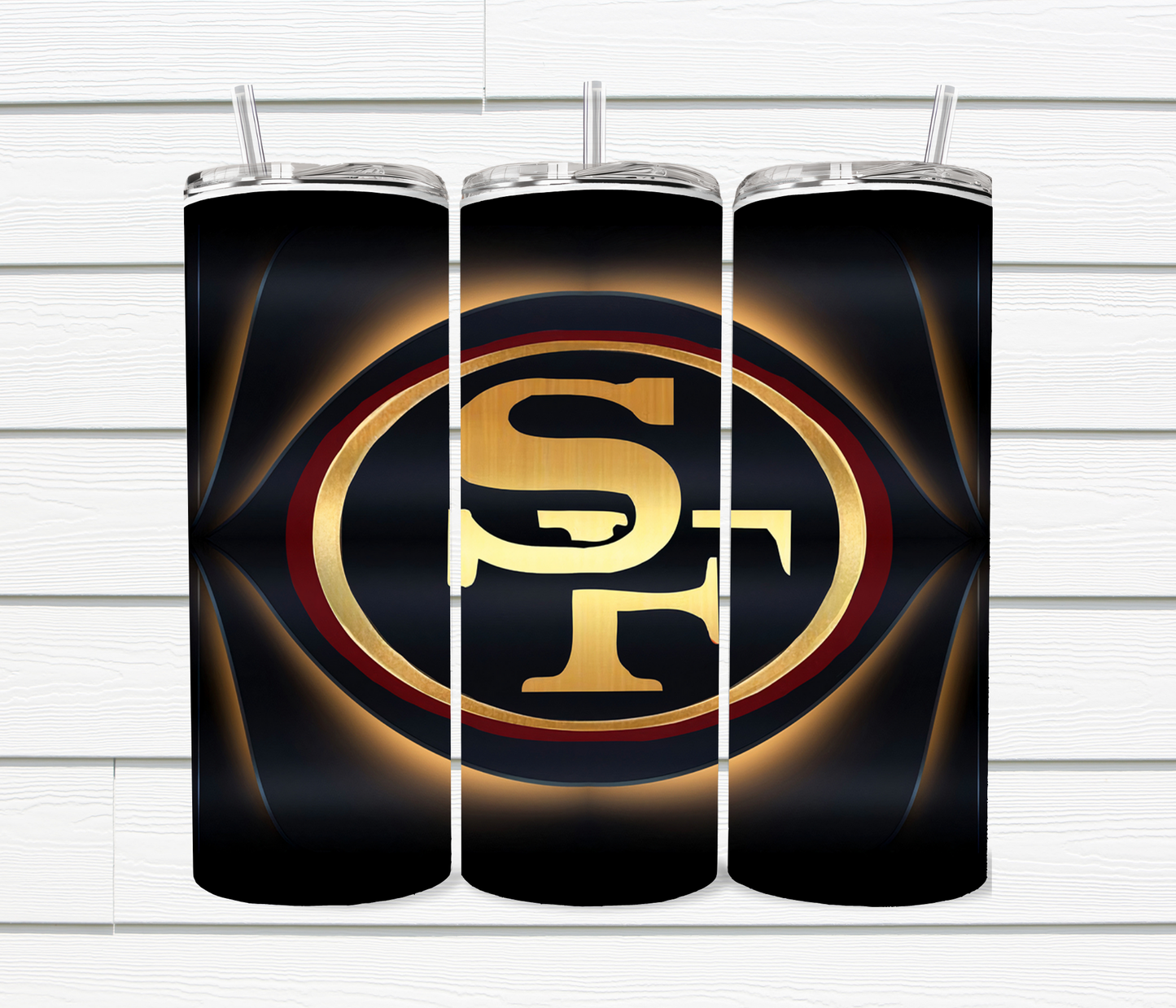 20 Oz SF 49ers Sublimated Tumblers