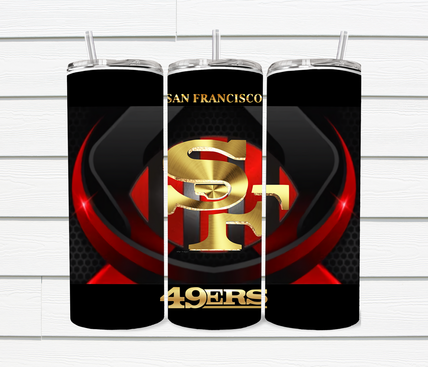 20 Oz SF 49ers Sublimated Tumblers