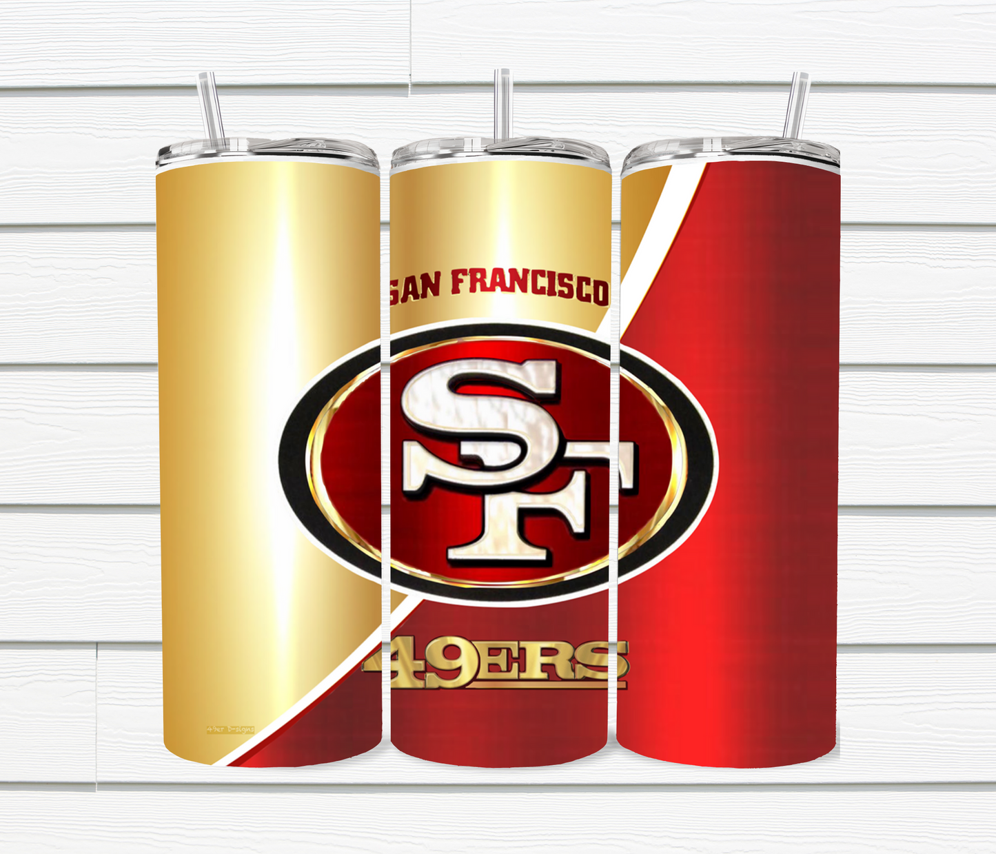 20 Oz SF 49ers Sublimated Tumblers