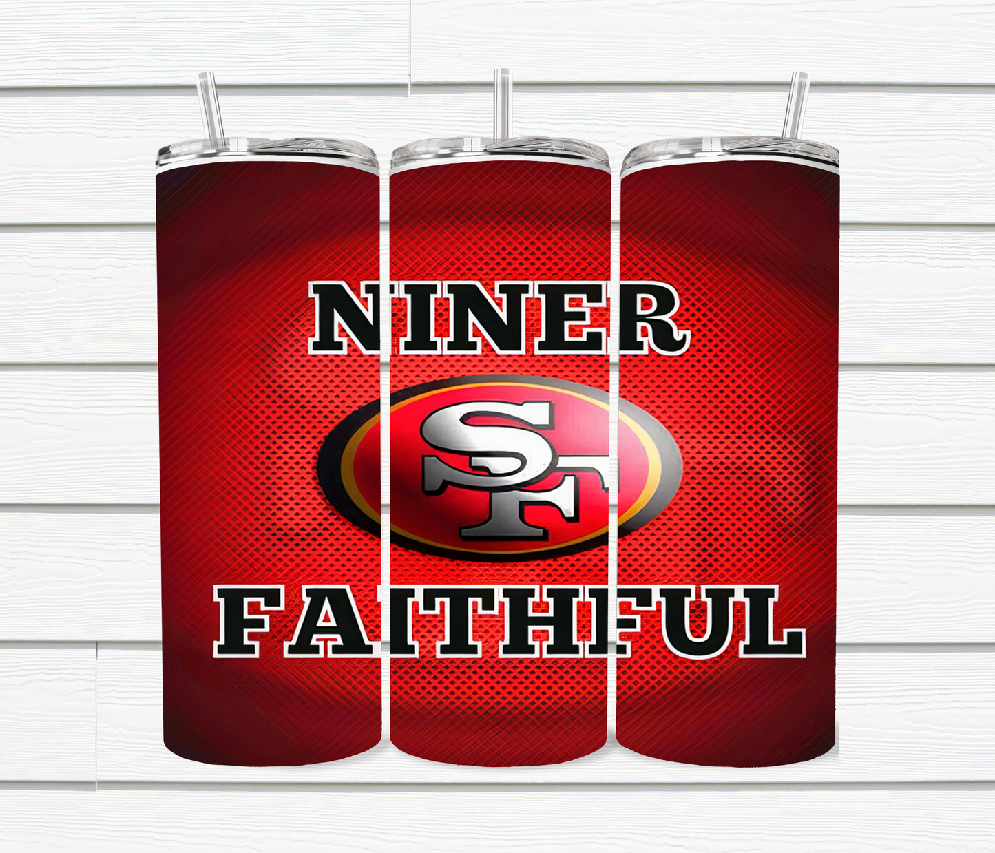 20 Oz SF 49ers Sublimated Tumblers