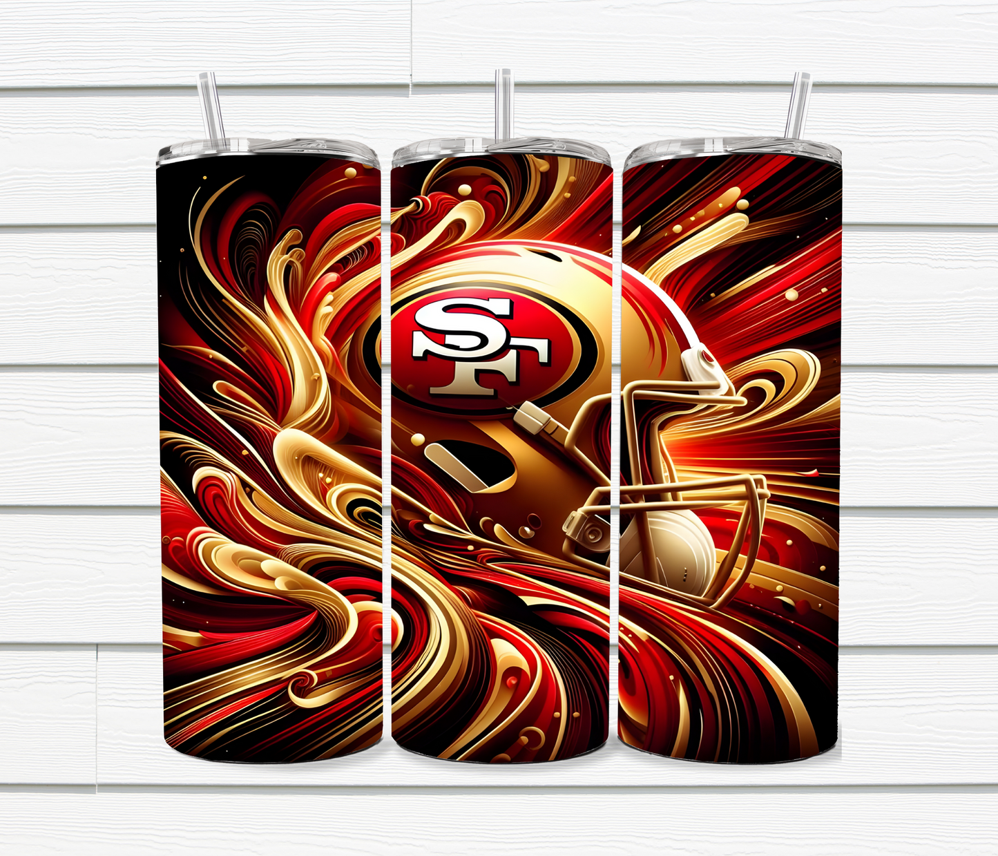 20 Oz SF 49ers Sublimated Tumblers