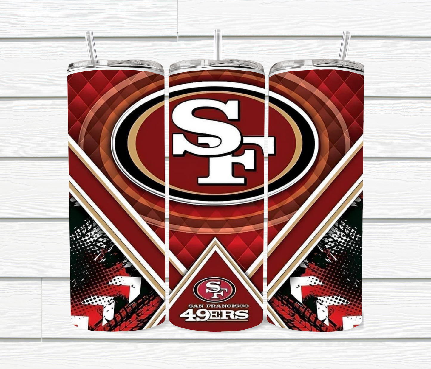 20 Oz SF 49ers Sublimated Tumblers