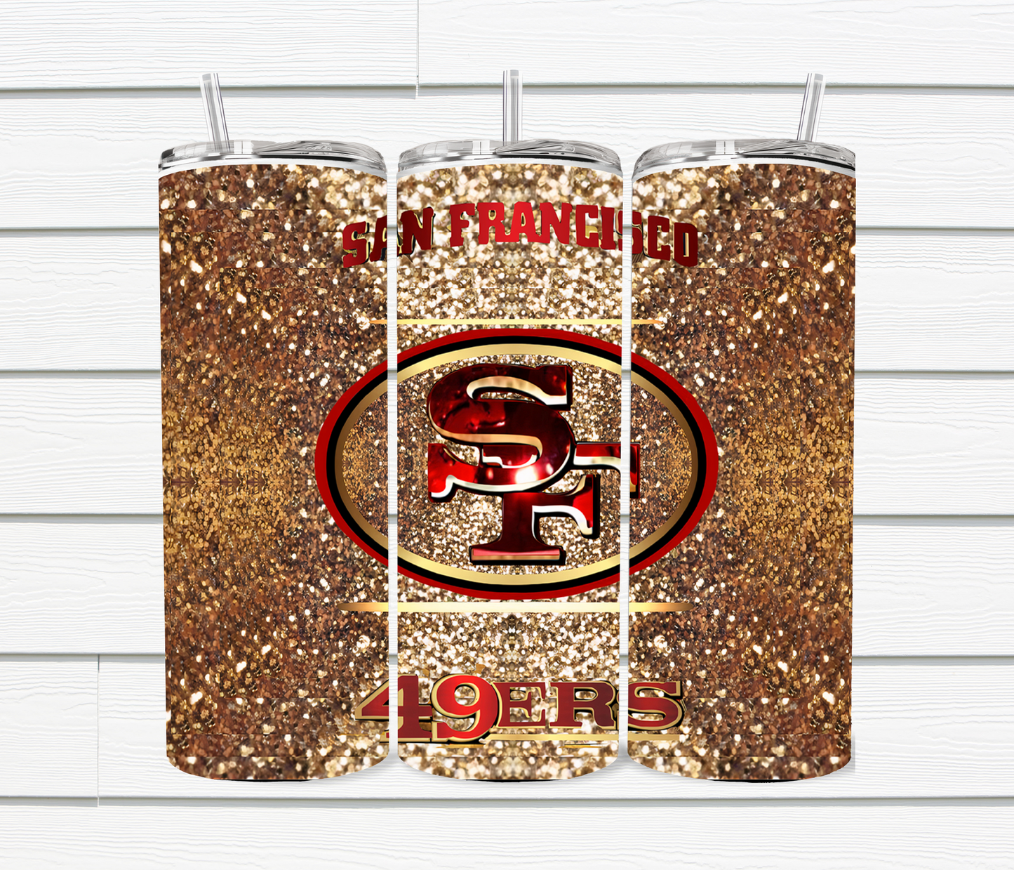 20 Oz SF 49ers Sublimated Tumblers