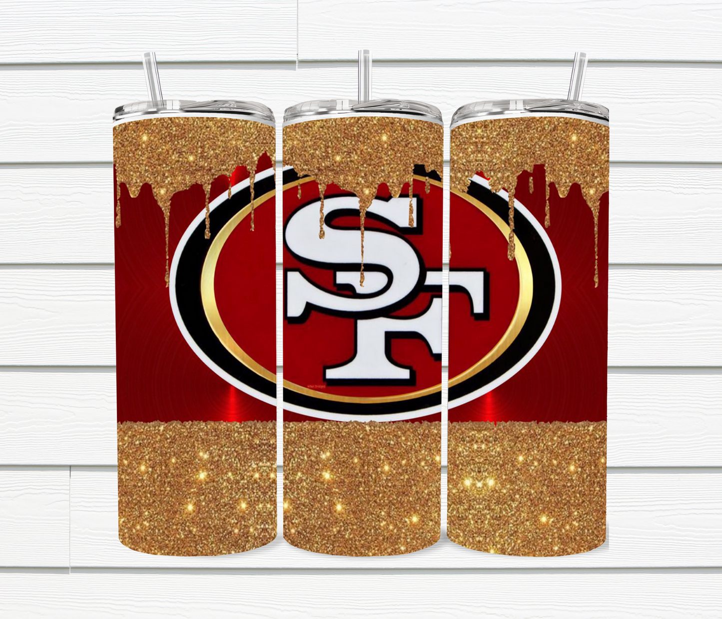 20 Oz SF 49ers Sublimated Tumblers