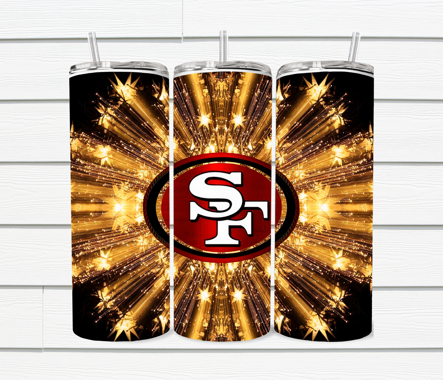 20 Oz SF 49ers Sublimated Tumblers