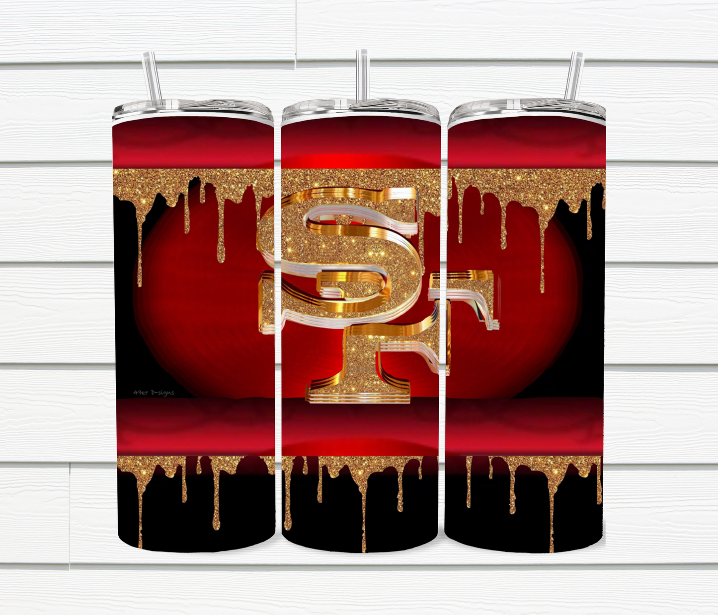 20 Oz SF 49ers Sublimated Tumblers