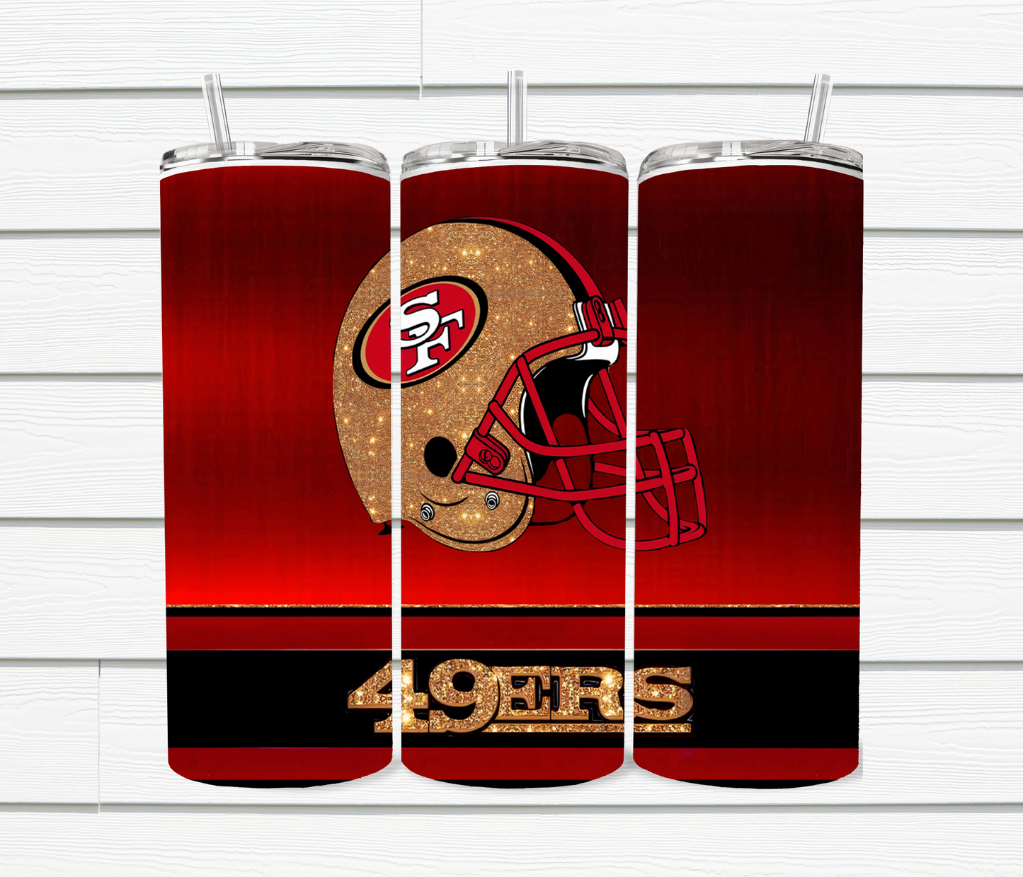 20 Oz SF 49ers Sublimated Tumblers