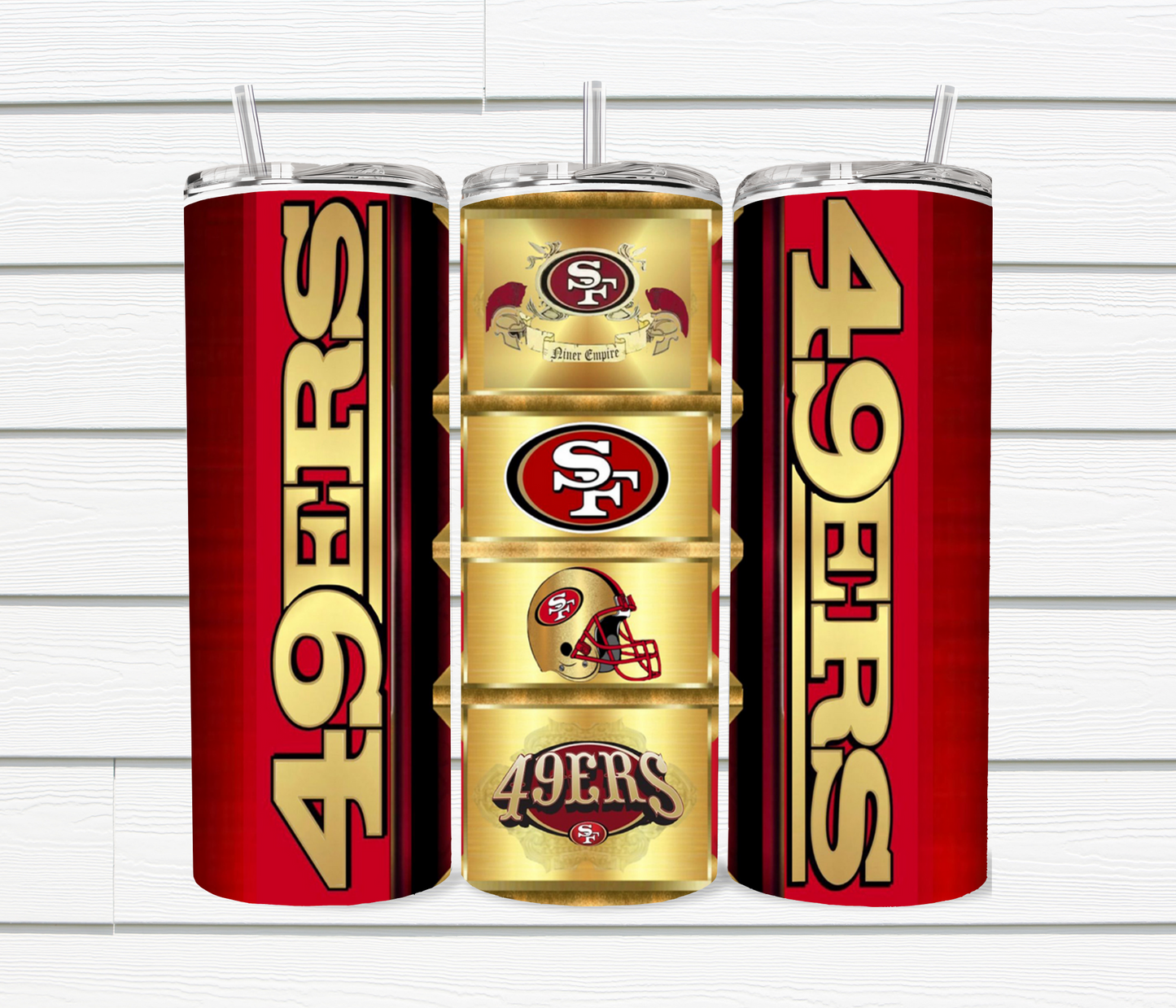 20 Oz SF 49ers Sublimated Tumblers