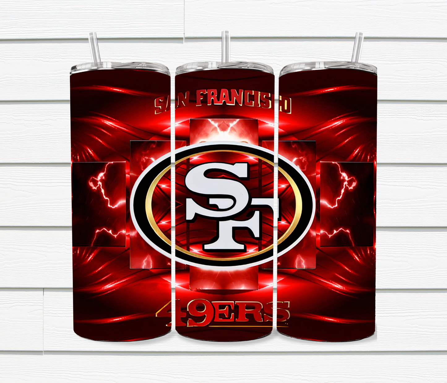 20 Oz SF 49ers Sublimated Tumblers