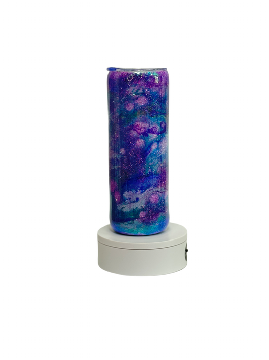 20 Oz Azure Cosmic Dream Epoxy Tumbler