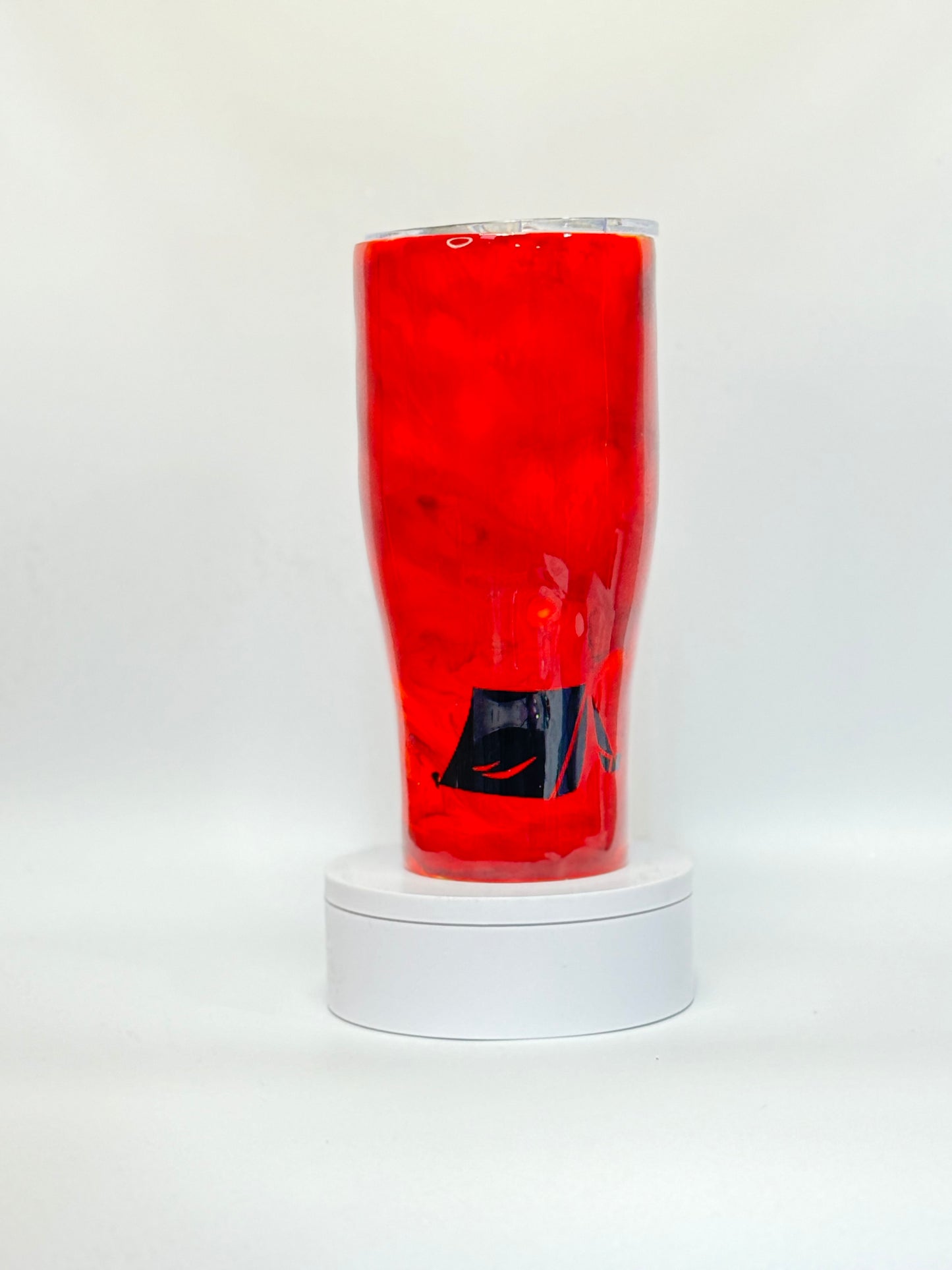 Fire Epoxy Tumbler