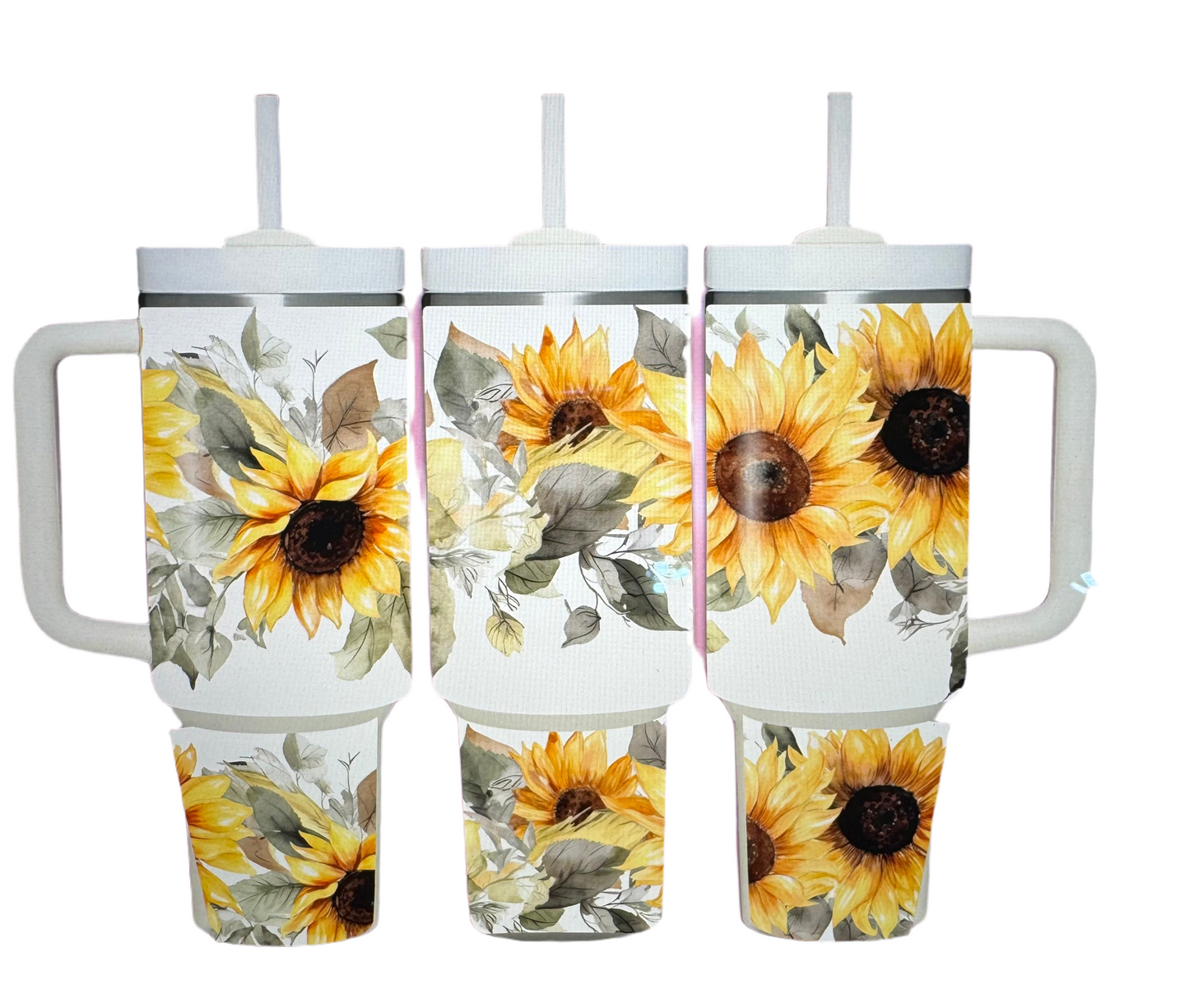 40 oz Floral Sublimated Tumbler Collection