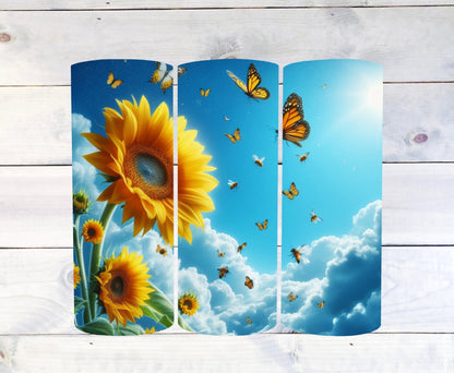 20 Oz Stunning Sunflower Sublimated Tumbler Collection