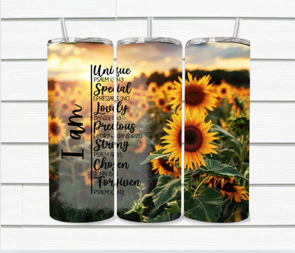 20 Oz Affirmation Sublimation Tumbler