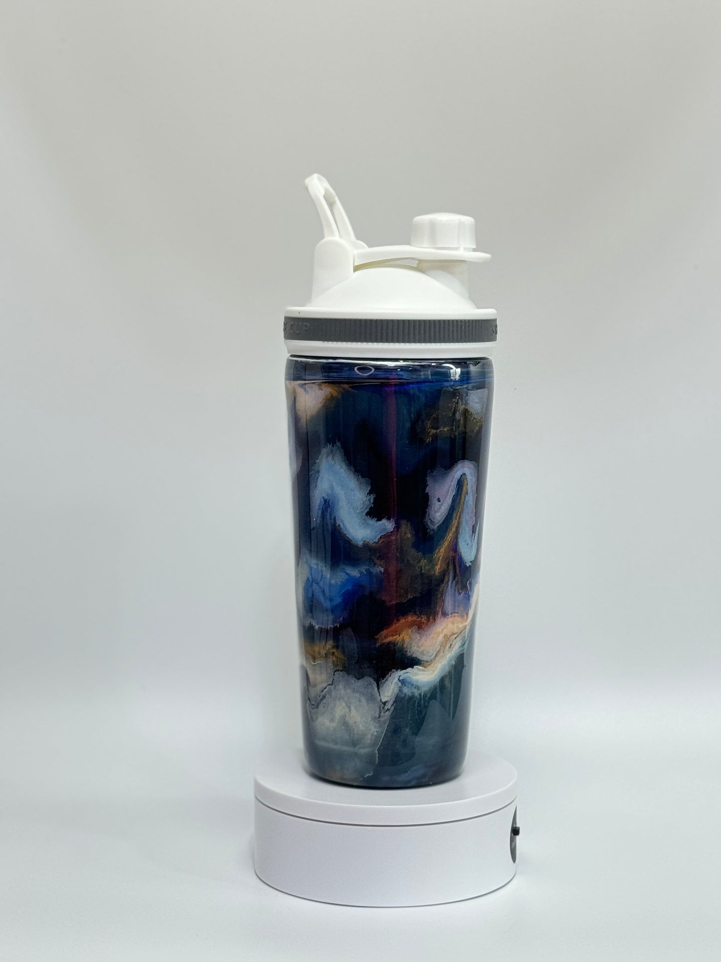 25 Oz Celestial Swirl Epoxy Shaker Bottle