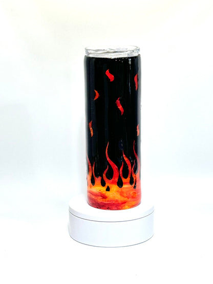 20 Oz Flame Tumbler