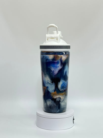 25 Oz Celestial Swirl Epoxy Shaker Bottle