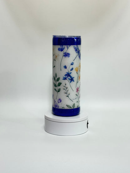 20 Oz Dragonfly Garden Sublimation And Epoxy Tumbler