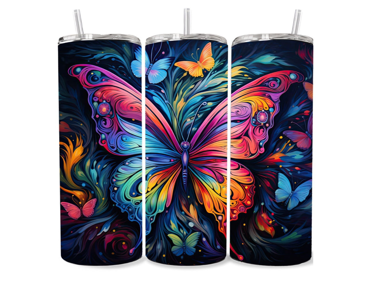 20 Oz Butterfly Wonders Sublimated Tumbler Collection