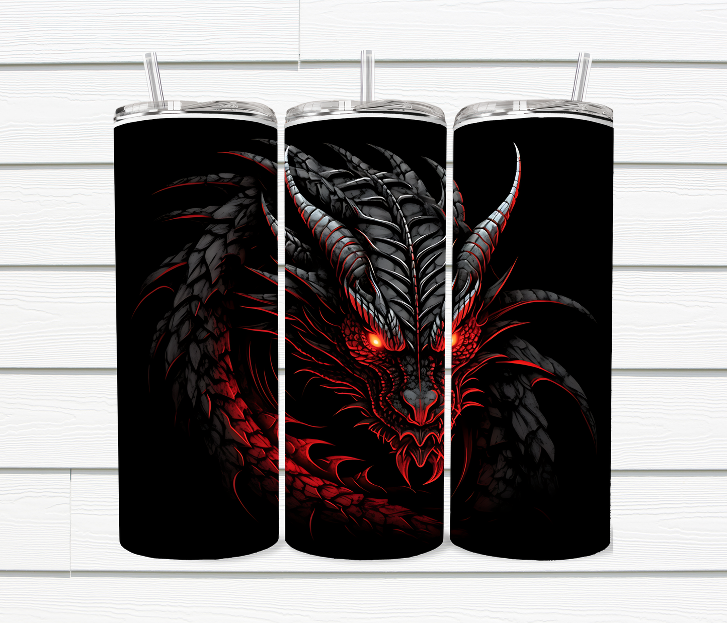 30 Oz  Dragon's Fury Sublimated Tumbler