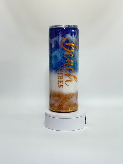 30 Oz Beach Vibes Epoxy Tumbler