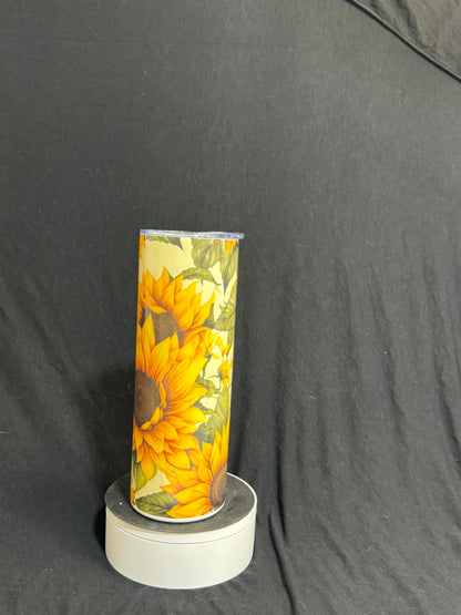 20 Oz Sunflower Sublimation Tumbler