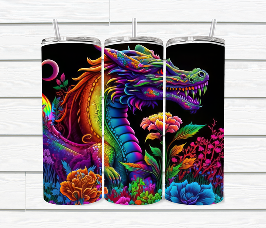 20 or 30 Oz Striking Dragon Sublimated Tumblers