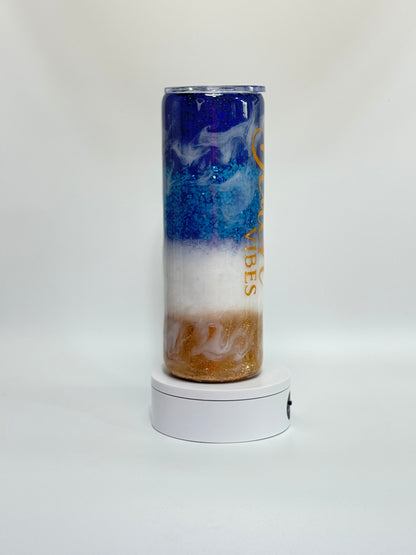 30 Oz Beach Vibes Epoxy Tumbler