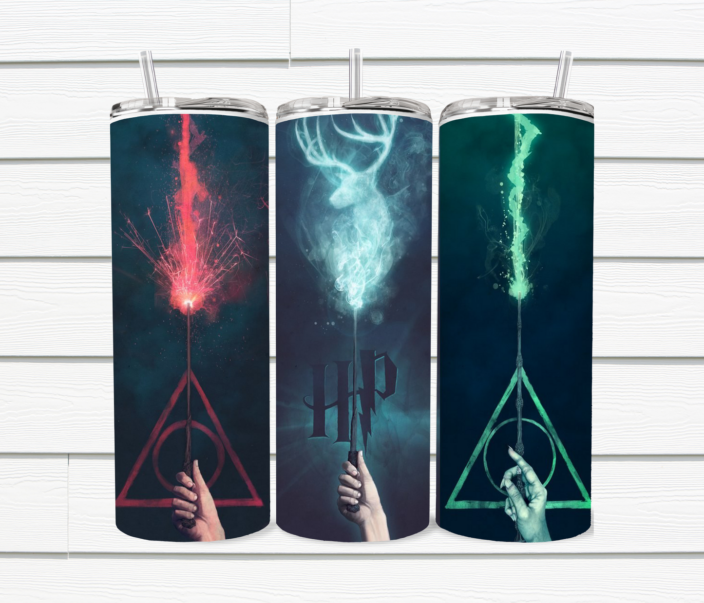 Harry Potter Enchanted Elixirs Sublimated Tumblers- All 4 Houses