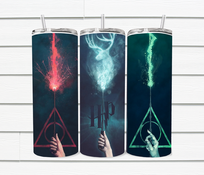 Harry Potter Enchanted Elixirs Sublimated Tumblers- All 4 Houses