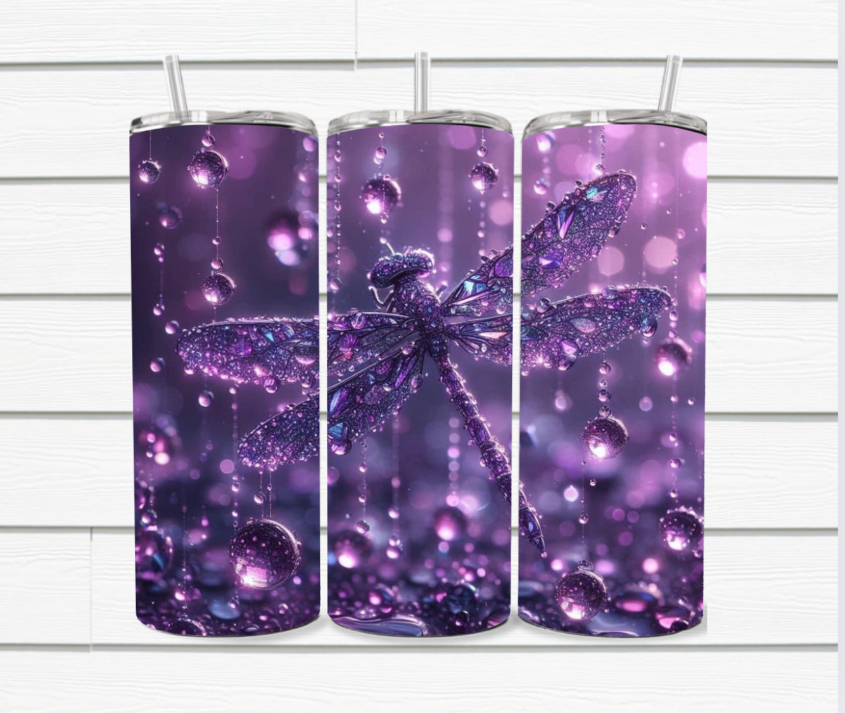 20 Oz Dreams of Dragonflies Sublimated Tumblers