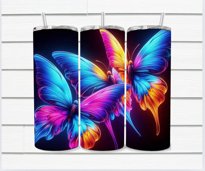 20 Oz Butterfly Wonders Sublimated Tumbler Collection