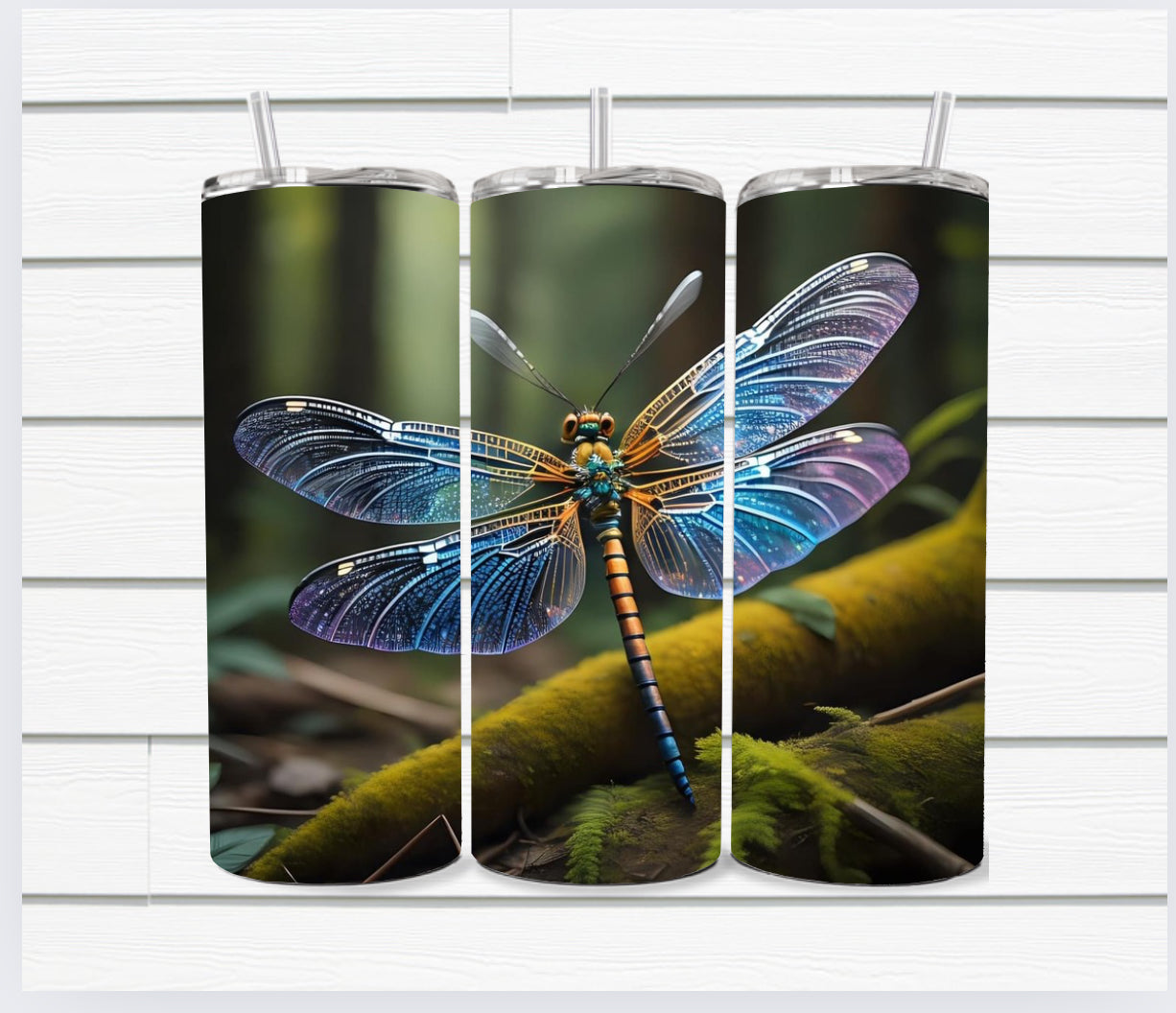 20 Oz Dreams of Dragonflies Sublimated Tumblers