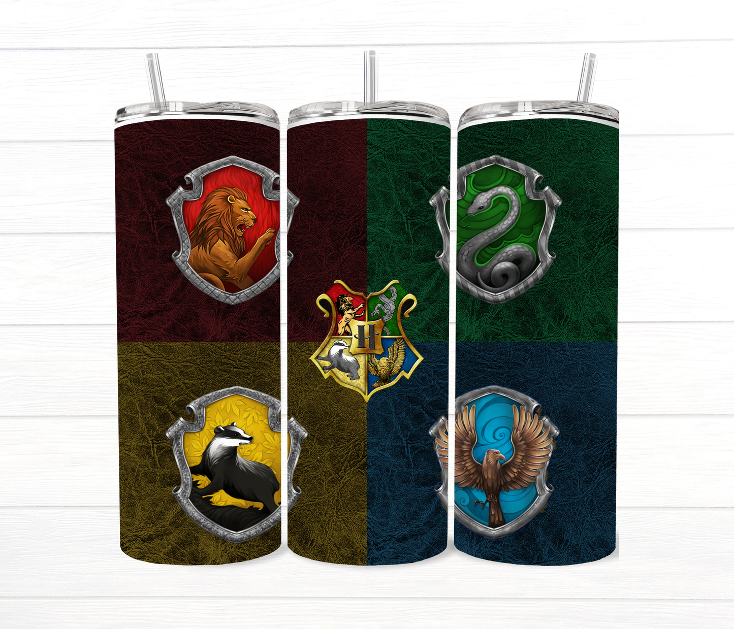 Harry Potter Enchanted Elixirs Sublimated Tumblers- All 4 Houses