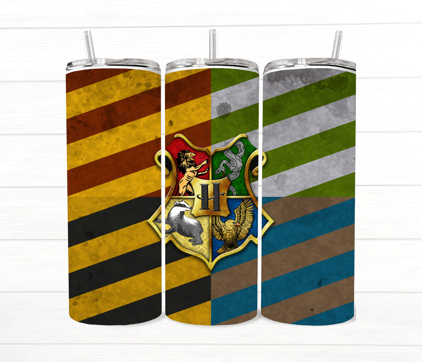 Harry Potter Enchanted Elixirs Sublimated Tumblers- All 4 Houses