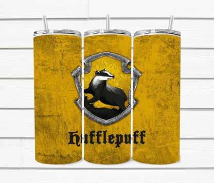 Harry Potter Enchanted Elixirs Sublimated Tumblers House Of Hufflepuff